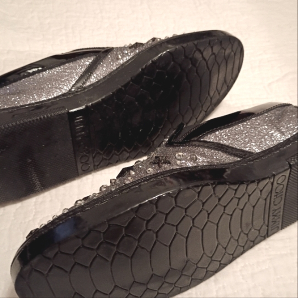JIMMY CHOO - 44/11 *Limited Edition Star Studded* Gorgeous - Picture 8 of 9
